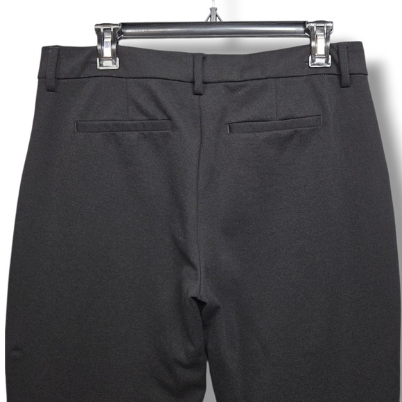 Liverpool Kelsey Ankle Trouser Womens 10 Petite RIP TEAR‎ Black Mid Rise Cropped - Picture 5 of 11